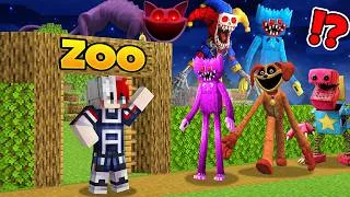 Thumbnail: I OPENED A SCARY POPPY PLAYTIME CHARACTERS ZOO IN MINRCRAFT !!