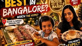 Thumbnail: This Bangalore Restaurant Surprised Us! | Roxie & Barry Review