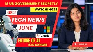 Thumbnail: Biggest Tech News of June 🤯 : Claude Ban, OpenAI Drama & Microsoft Shockers💻