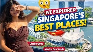 Thumbnail: Celebrated Husband’s birthday ♥️ Singapore Day Out at Clarke Quay,Marina Bay Sands,ArtScience Museum