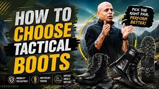 Thumbnail: Best Tactical Boots You Can Try | Col. Shivender Kanwar