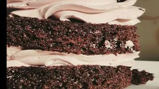 Thumbnail: Fluffy Chocolate Cake Sponge Recipe | Perfect Base for Any Cake "