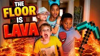 Thumbnail: The Floor Is Lava SuperHeroKids Comics