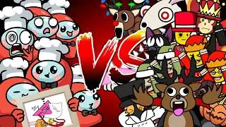 Thumbnail: Masterchef Crewmate Cooks Roblox Characters! | Among Us Animation Compilation
