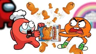 Thumbnail: Don't Eat This Sprunki Darwin Snack Fish! | Among Us Animation