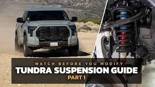 Thumbnail: Toyota Tundra 3G Suspension Buyer's Guide: Everything You Need to Know Before Upgrading