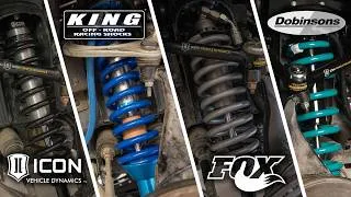 Thumbnail: Icon vs. Fox vs. King vs. Dobinsons: Bronco Premium Shock Showdown