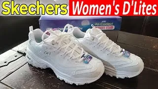 Thumbnail: Skechers Women's D'Lites Memory Foam Lace-up Sneaker Review