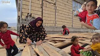 Thumbnail: 🏡 Rural Life Challenge: Hamid & Narges Build a Stylish Traditional Village Storage