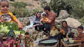 Thumbnail: 🌿 Rural Life Challenge: Hamid’s Family Explores the Beautiful Mishi Spring Near Yasuj! 💦🏔️