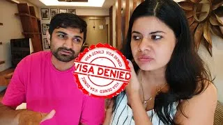 Thumbnail: Our VISA Got REJECTED For This Reason | Money Wasted | VLOG 