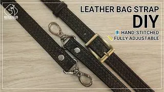 Thumbnail: How to Make a Leather Bag Strap | Hand-Stitched & Fully Adjustable (DIY Tutorial)