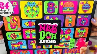Thumbnail: NeeDoh Advent Calendar 2025 Squishy Surprises Mini ASMR Sensory Toys Opening