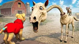 Thumbnail: I FOUND LONG HORSE OUTSIDE MY HOUSE... (HE BITES)