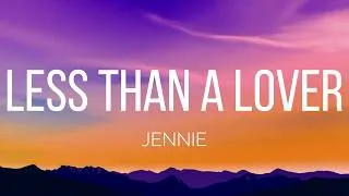 Thumbnail: JENNIE - Less than a Lover (Lyrics)