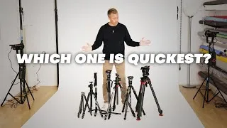 Thumbnail: Which Tripod Sets Up Fastest? (COMAN, Manfrotto, Sachtler)