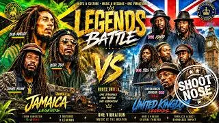 Thumbnail: JAMAICA VS UNITED KINGDOM REGGAE BATTLE • Bob Marley,Peter Tosh,Dennis Brown & Aswad,Steel Pulse,LKJ