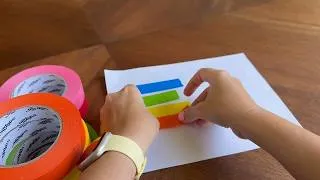 Thumbnail: 6 Vibrant Colors - Masking Tape Review