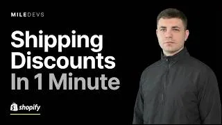 Thumbnail: How to Create an Automatic Shipping Discount in Shopify in 1 Minute!