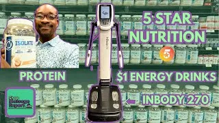 Thumbnail: InBody 270 Test and 5 Star Nutrition Explained | $1 Energy Drinks!