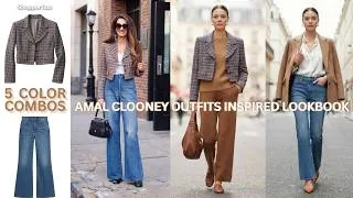 Thumbnail: 5 Color Combos for Amal Clooney Inspired Outfits Color Styling Lookbook | ShopperSuz
