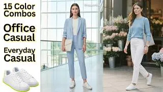 Thumbnail: 15 White Sneaker Color Combos for Office & Casual Outfit Styling Ideas | ShopperSuz