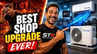 Thumbnail: We Finally Fixed Our HOT Metal Shop! | Senville 3-Ton AC Heat Pump