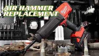 Thumbnail: M18 Air Hammer?! NEW Milwaukee STRIKER M18 FUEL Hammer Chisel Review [3771]