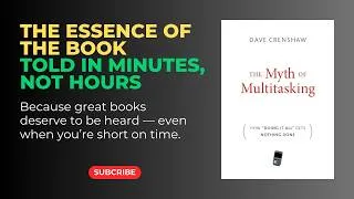 Thumbnail: The Myth of Multitasking - Dave Crenshaw | How "Switch-Tasking" is Ruining Your Focus