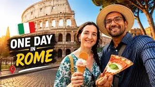 Thumbnail: Rome in One Day 🇮🇹 | We Had Just One Day to Explore!