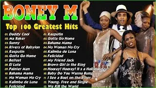 Thumbnail: Boney M Top 10 Greatest Hits - Nonstop Dance Classic - Daddy Cool, Rasputin, Ma Baker