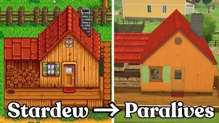 Thumbnail: Recreating the Stardew Farmhouse in Paralives! | Speed Build