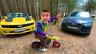 Thumbnail: Top Comedy Video 2026 - Police Officer Opens Mystery Motorcycle Container With Family