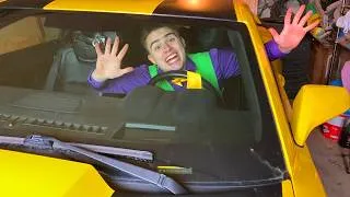 Thumbnail: Trending Comedy Video 2026 - Police Chase Funny Motorcycle Rider Into Secret Camaro Garage