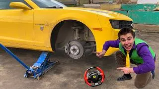 Thumbnail: Fire Truck Team Finds Hidden Motorcycle Treasure- Comedy Video 2026 Funny Ending