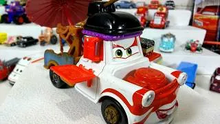 Thumbnail: Disney Cars Collector with Hard to Find characters Tokyo Kabuki Mater!