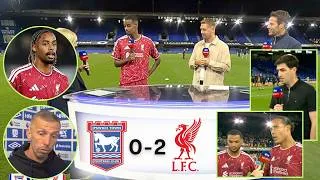 Thumbnail: 🔥 ISAK STRIKES TWICE ON BARCOLA DEBUT! | Ipswich vs Liverpool 0-2 | Post Match Analysis & Reactions
