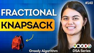 Thumbnail: Fractional Knapsack Algorithm | Greedy Method