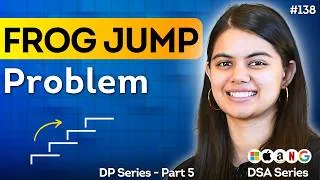 Thumbnail: DP 5. Frog Jump | 1D Dynamic Programming
