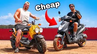 Thumbnail: Cheap Moped Challenge 