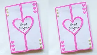 Thumbnail: Birthday card ideas / birthday card making / Diy birthday card ideas /how to make birthday card easy