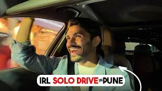 Thumbnail: PUNE KI TARAF IRL SOLO Car DRIVE 😅 | Marathi Hindi Mixing | VLOG 431