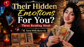 Thumbnail: ✨💞 Current Feelings of Your Partner -Their Hidden Emotions For You💞✨Tarot Reading Hindi🔮✨Shree Tarot