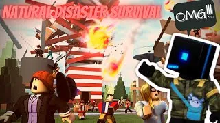 Thumbnail: IM BACK AT DISASTER ISLAND!! | Natural Disaster Survival | Roblox