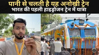 Thumbnail: *ye kabhi nahi dekha hoga*Journey In India’s 🇮🇳 First Hydrogen Powered Train|Detailed Raw Experience