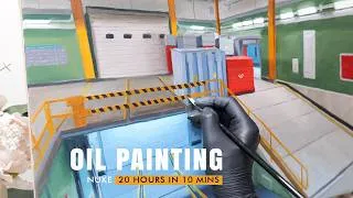 Thumbnail: Oil Painting Industrial Ambience of Nuke from Counter Strike 2 | 10 min Timelapse