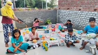 Thumbnail: Police🧑‍✈️ Ne Suhani aur Pinky👰 ko pakda😰