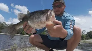 Thumbnail: Bass Fishing an Abandoned Golf Course During Florida's Historic Draught!