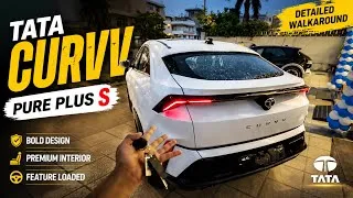 Thumbnail: Tata Curvv pure plus S @11.70L | Detailed Walkaround - Shrish Kaushik