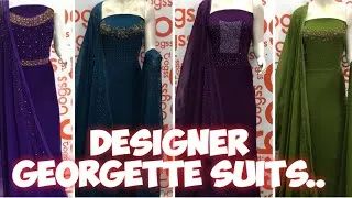Thumbnail: Trending Designer Georgette Suits|Hit Georgette Salwar Materials.